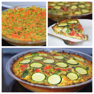 RECIPE OF THE WEEK:   Zucchini Carrot Crust Quiche  - CALGARY PERSONAL TRAINER