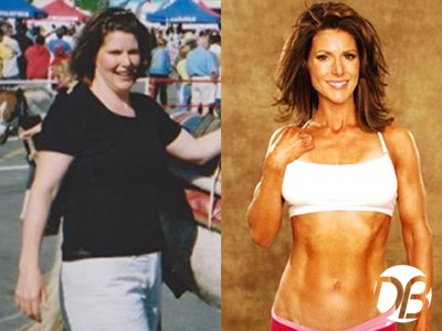 Melanie before and after her Dreambody weight loss transformation