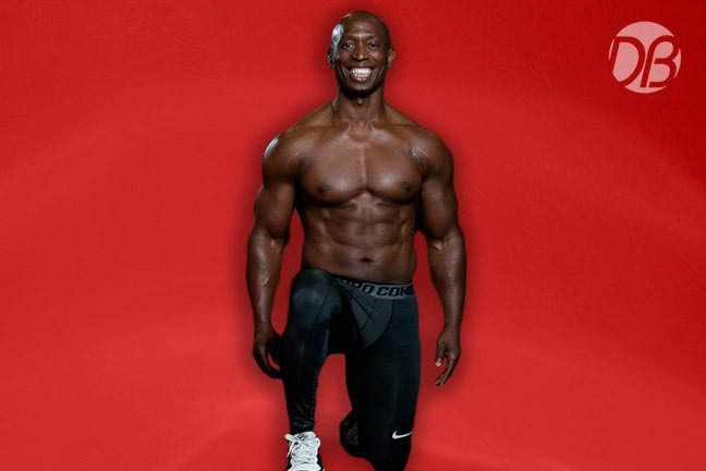 Paul Anthony, Calgary personal trainer and world champion natural bodybuilder, smiling in the gym